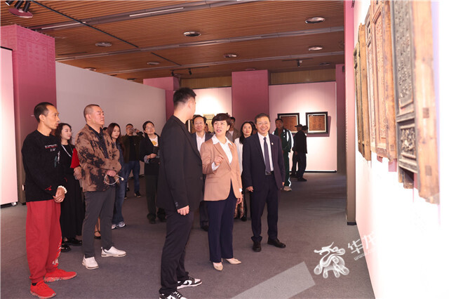 嘉宾参展。受访者供图 华龙网发