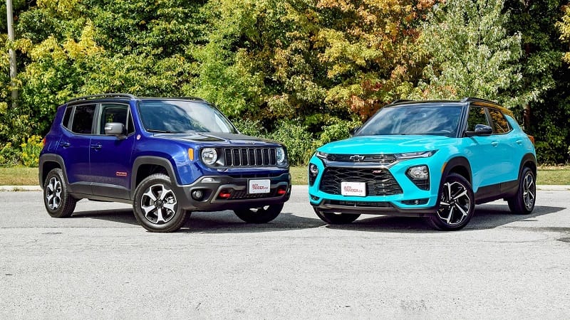 Jeep Renegade Vs Ford Bronco Sport Comparison