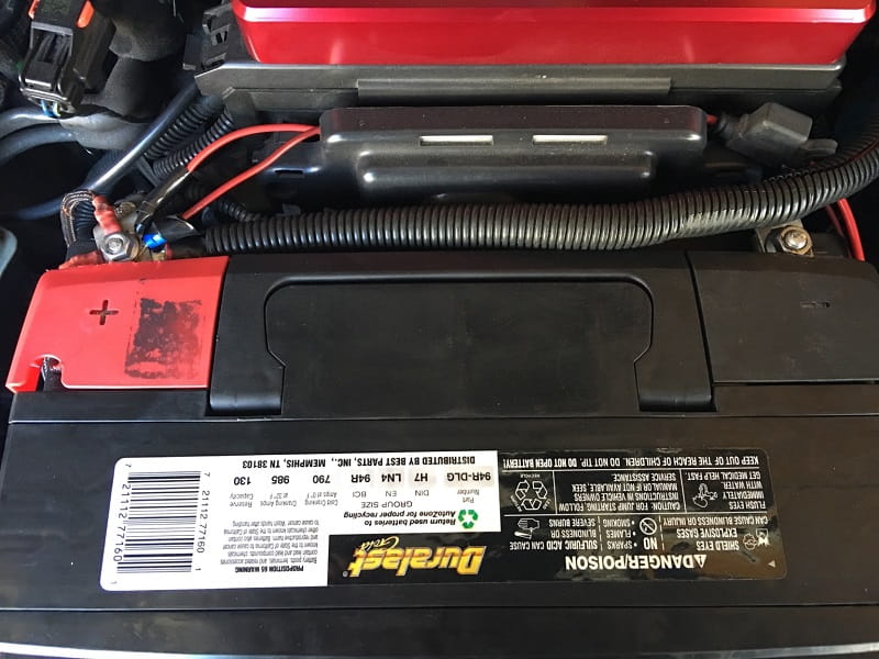 Where is the Battery on a Jeep Grand Cherokee?